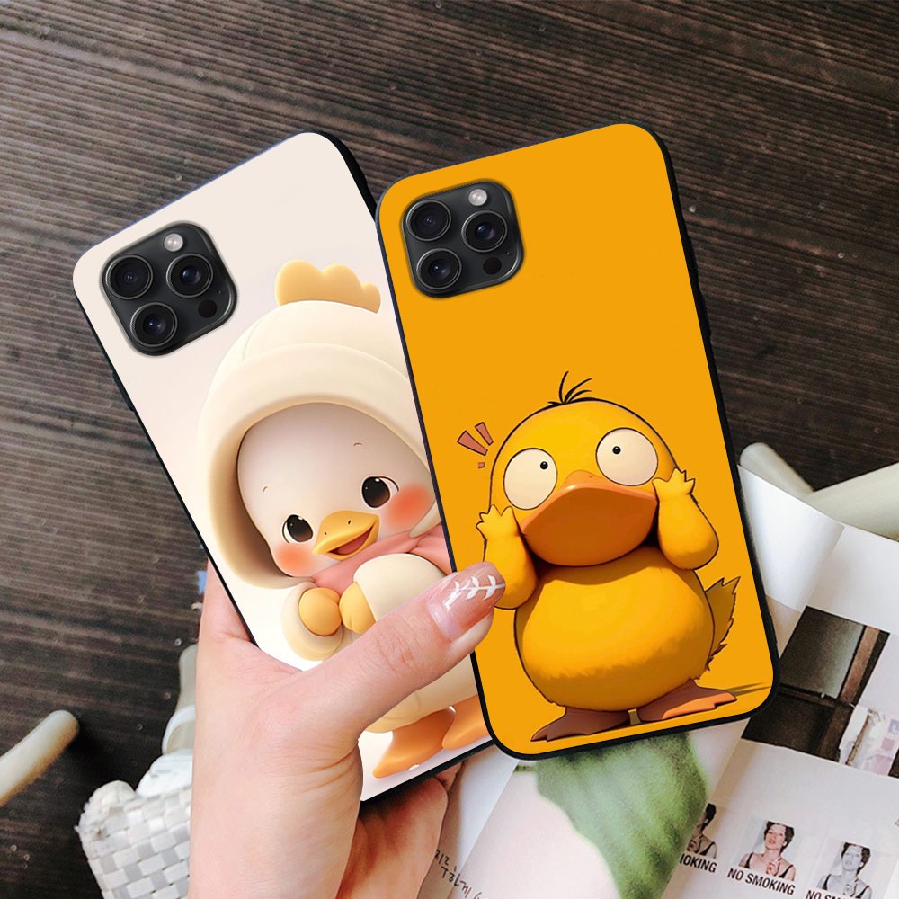เคส Iphone 15/ip 15 pro/ip 15 pro max พิมพ์ลายเป็ดน่ารัก