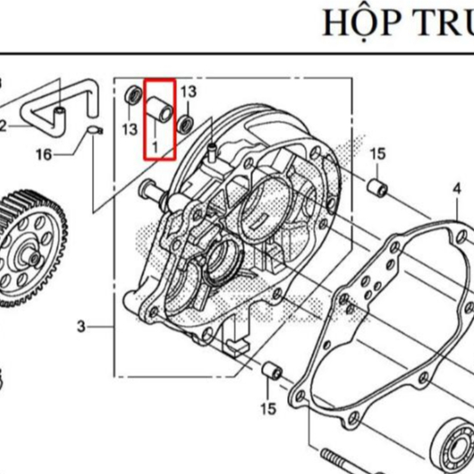 AB / CLICK / AB 110 125 150 160 / LEAD 110 / LEAD 125 ของแท้ ZIN -11204KGF900 -91201434003