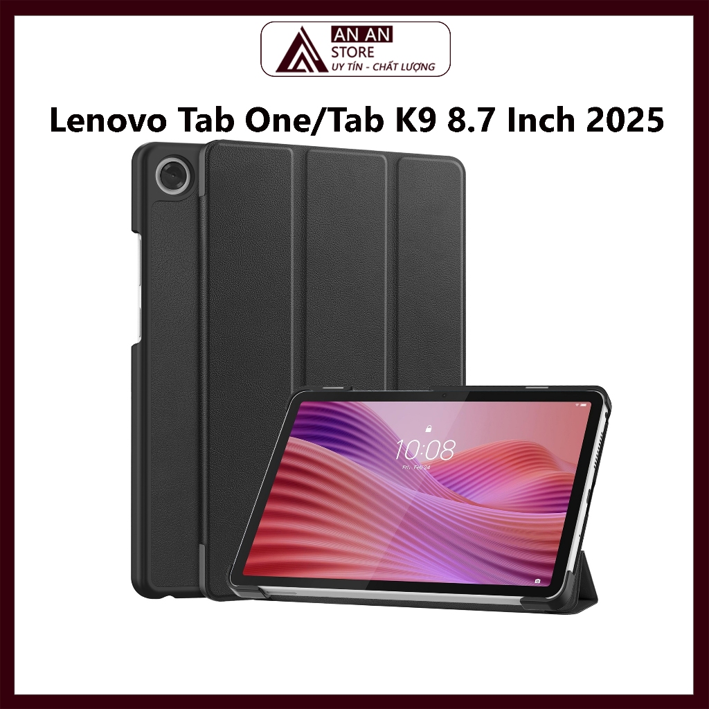 ปกหนังสําหรับแท็บเล็ตฝาครอบอัจฉริยะ Lenovo Tab One / Tab K9 8.7 นิ้ว 2025