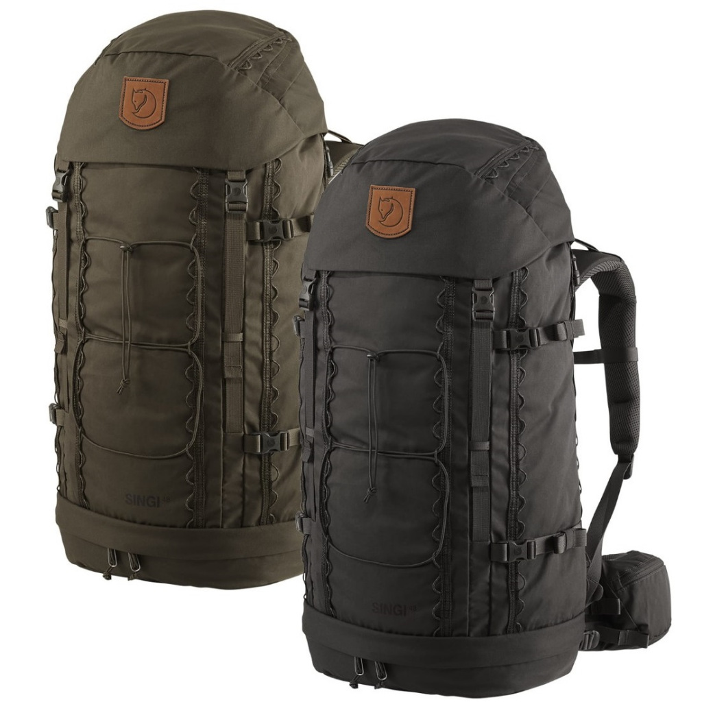 Fjallraven Sixingi 48 Trekking Backpack วัสดุกันน้ําทนทาน อเนกประสงค์ สะดวกพร้อมเสื้อกันฝน