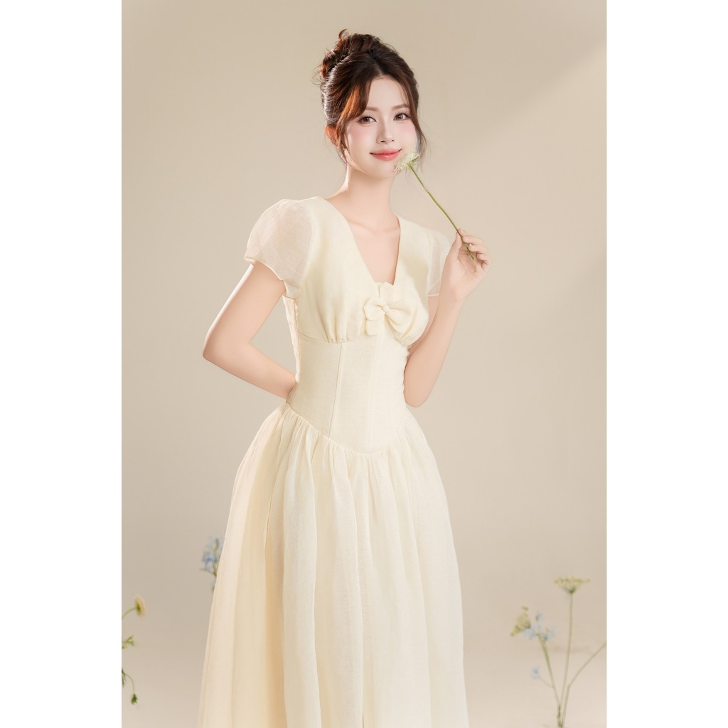 TIELA เดรสยาวคอเต่า -เดรสเคลิน