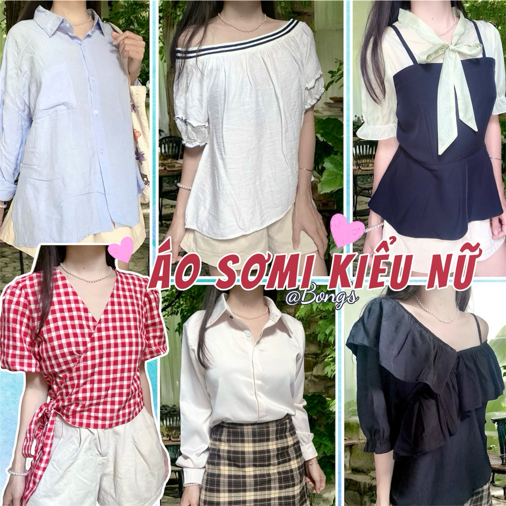 [2Hand] Y2k Womens Vintage Youthful Office Shirt/Chiffon (Link 2)