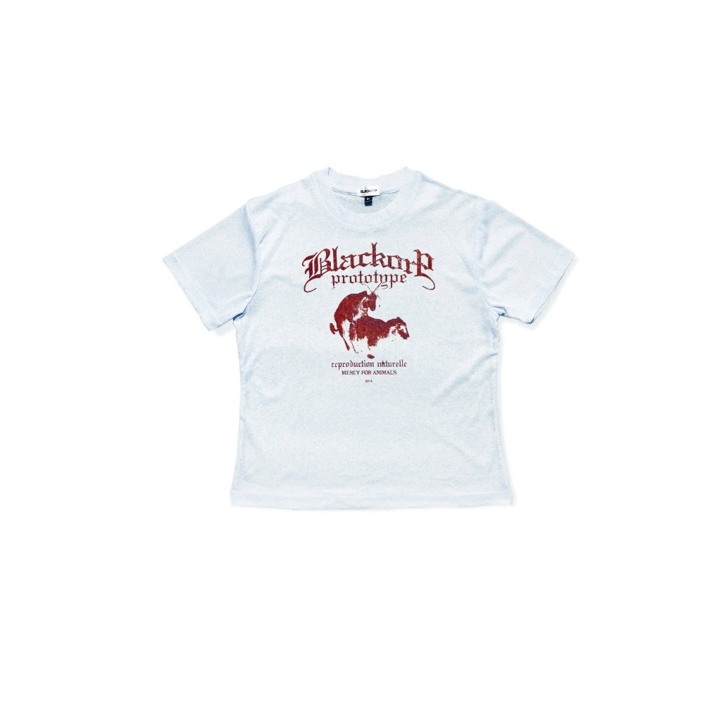 เสื้อยืดแขนสั้น MFA Babytees- BLACKORP - ผ้าคอตตอนกระดาษ