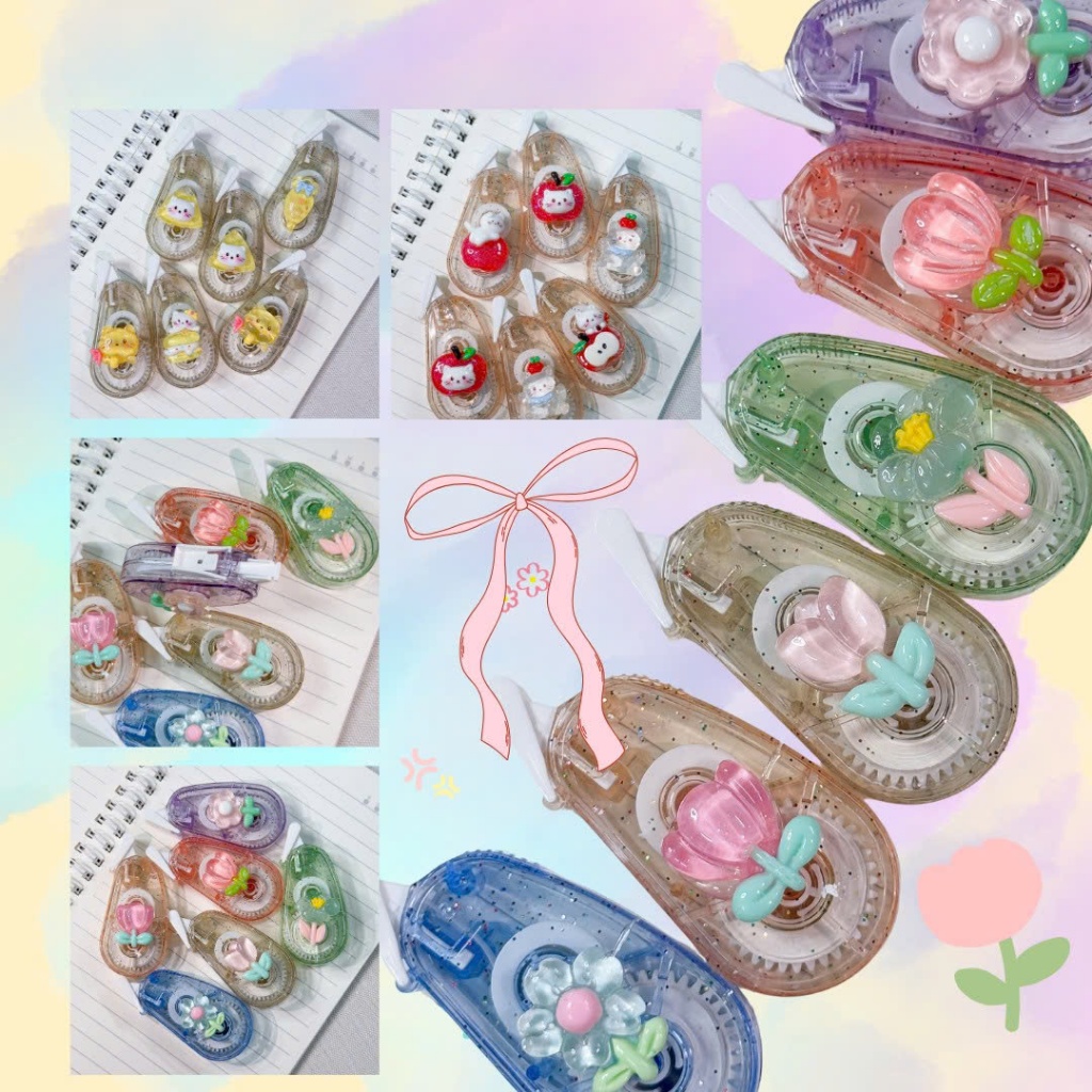 [RANDOM] ปากกายางลบกรรไกรใส Charm - Reply97s