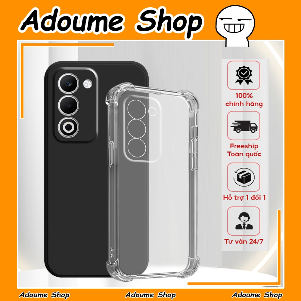 เคส Oppo A5 2025 / A5i / A5i Pro กันกระแทก โปร่งใส กันกล้อง