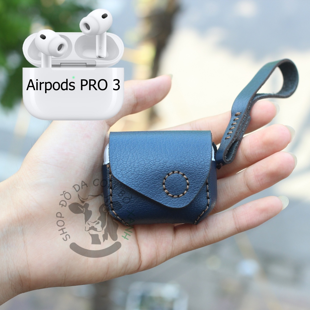 เคสหนังแท้แฮนด์เมดสําหรับ Airpods Pro 3, Airpod Pro3, Airpods PRO3