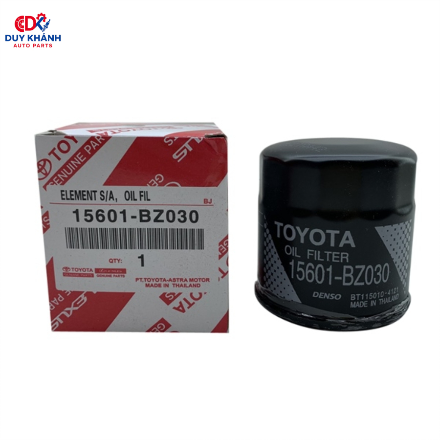 กรองน้ํามันเครื่องสําหรับ Toyota Wigo, Rush, Avanza, Veloz, Raize _ รหัสสินค้า: 15601-BZ030