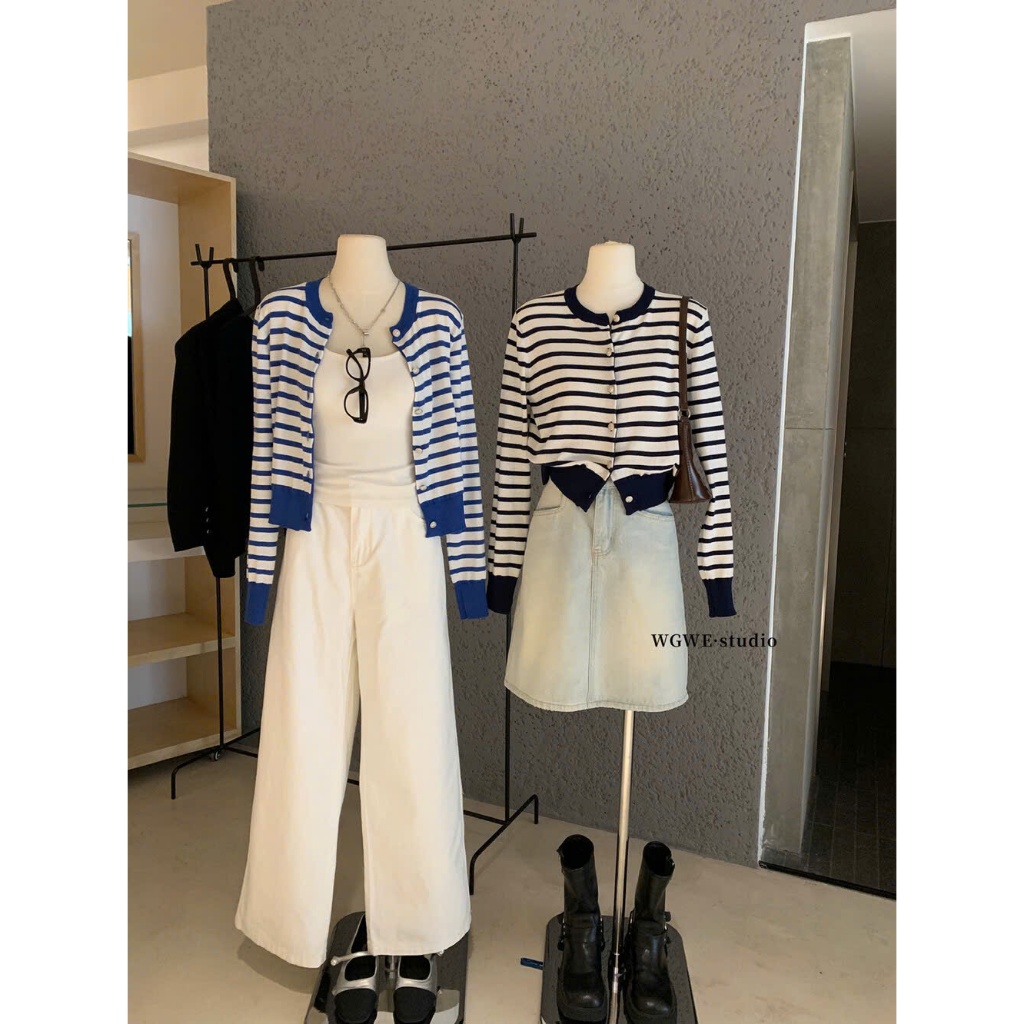 - [MTM STORE] STRIPED CARDIGAN 7177 - WG.WE