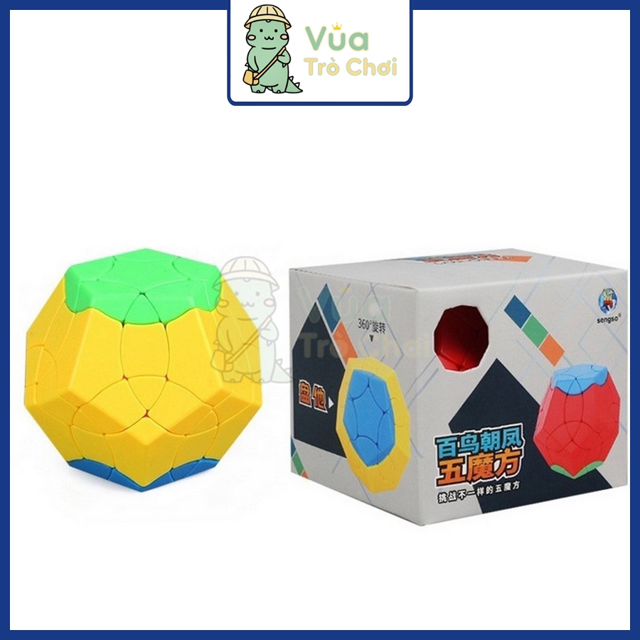 Rubik Variant ShengShou Phoenix Megaminx Cube สติกเกอร์ Rubic Megaminx Variant Intelligence ของเล่น