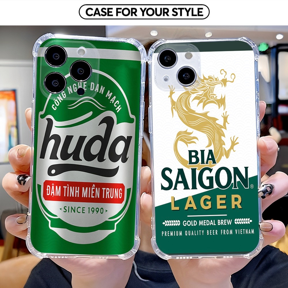 เคส Samsung สําหรับ S25/S25 FE/S24/S24 FE/S23 FE/S30+/S25 Ultra/...ยืดหยุ่นในรูปร่างเบียร์