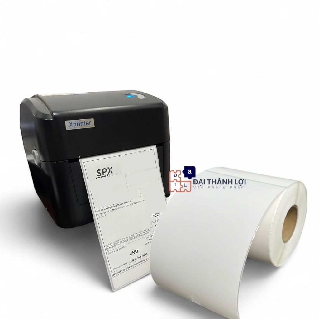 ม้วนกระดาษ A6 350 แผ่น พิมพ์คําสั่งอีคอมเมิร์ซและแสตมป์ส่ง ขนาด 100x150mm สําหรับเครื่องพิมพ์ความร้อ