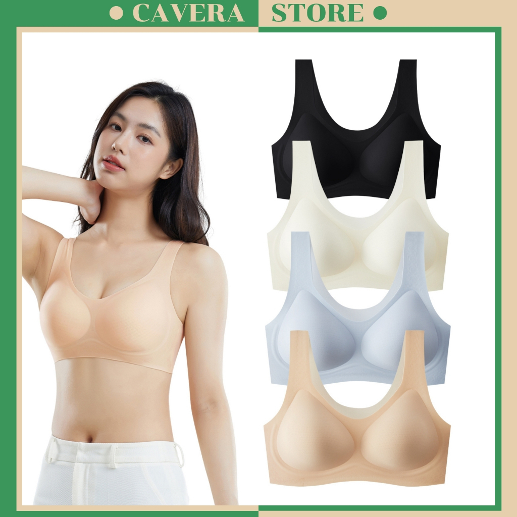 เสื้อชั้นในผู้หญิง V1 Slim Water Drop Bra บรานุ่มและเท่ CAVERA A.606