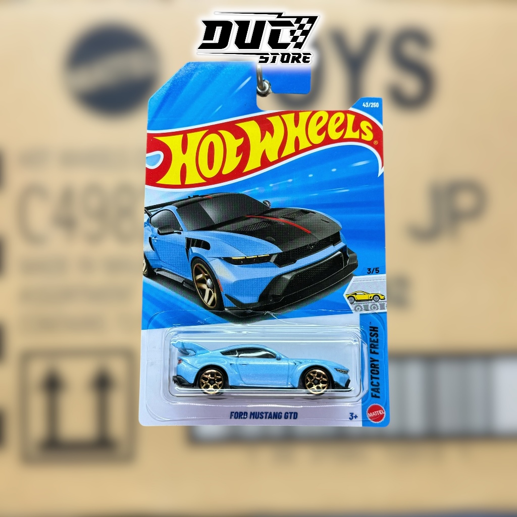 Ducstore รถโมเดล JJ14 Hot Wheels Ford Mustang GTD - เคส B basic 2026