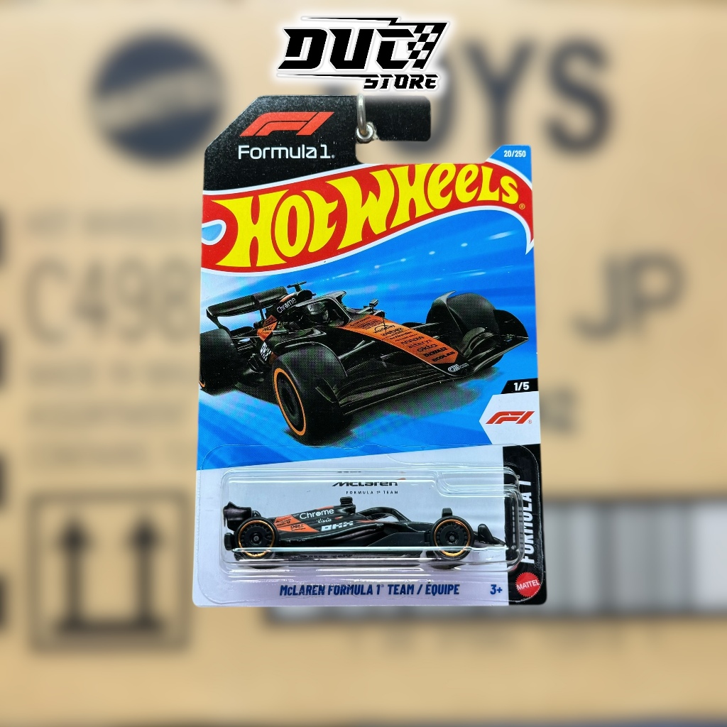 Ducstore รถโมเดล JJH95 Hot Wheels McLaren Formula 1 Team - เคส B basic 2026