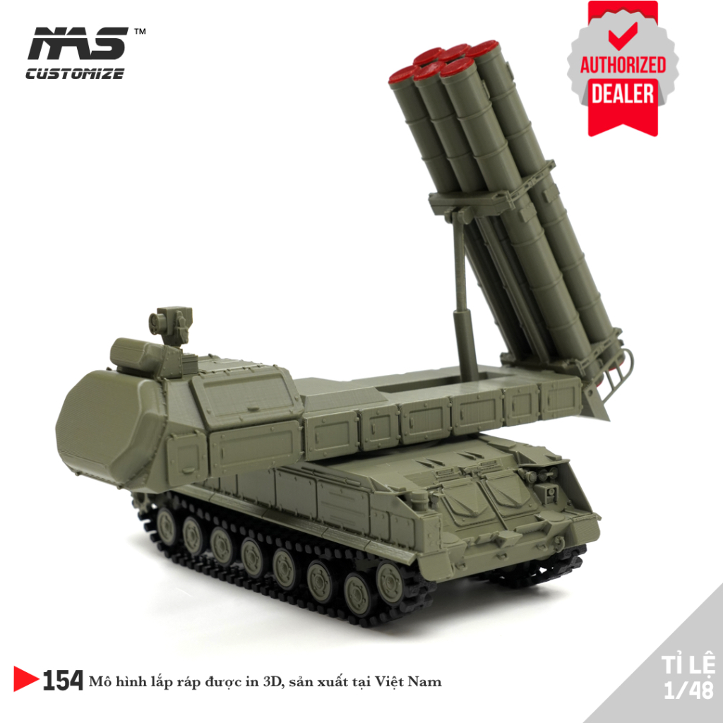 [NAS] Buk-M3 9M317MA รัสเซีย รุ่น 1/48. โมเดลประกอบระบบป้องกันอากาศ Buk M3