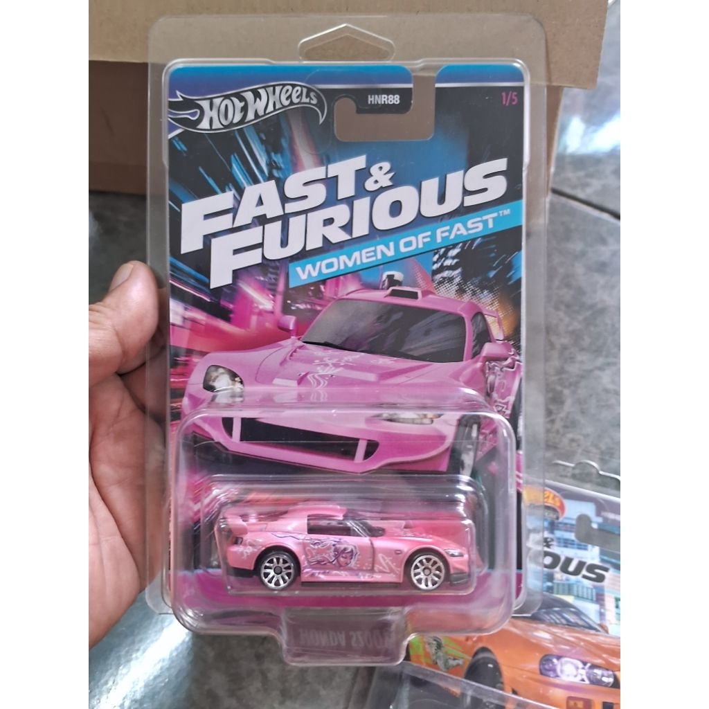 HOT WHEELS HONDA S2000 PINK COLOR FAST AND FURIOUS