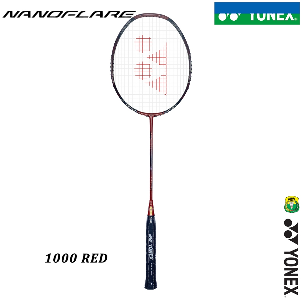 YONEX NANOFLARE 1000 Red/1000ZZ/800 PRO/700/70 ไม้แบดมินตันสําหรับผู้เริ่มต้น
