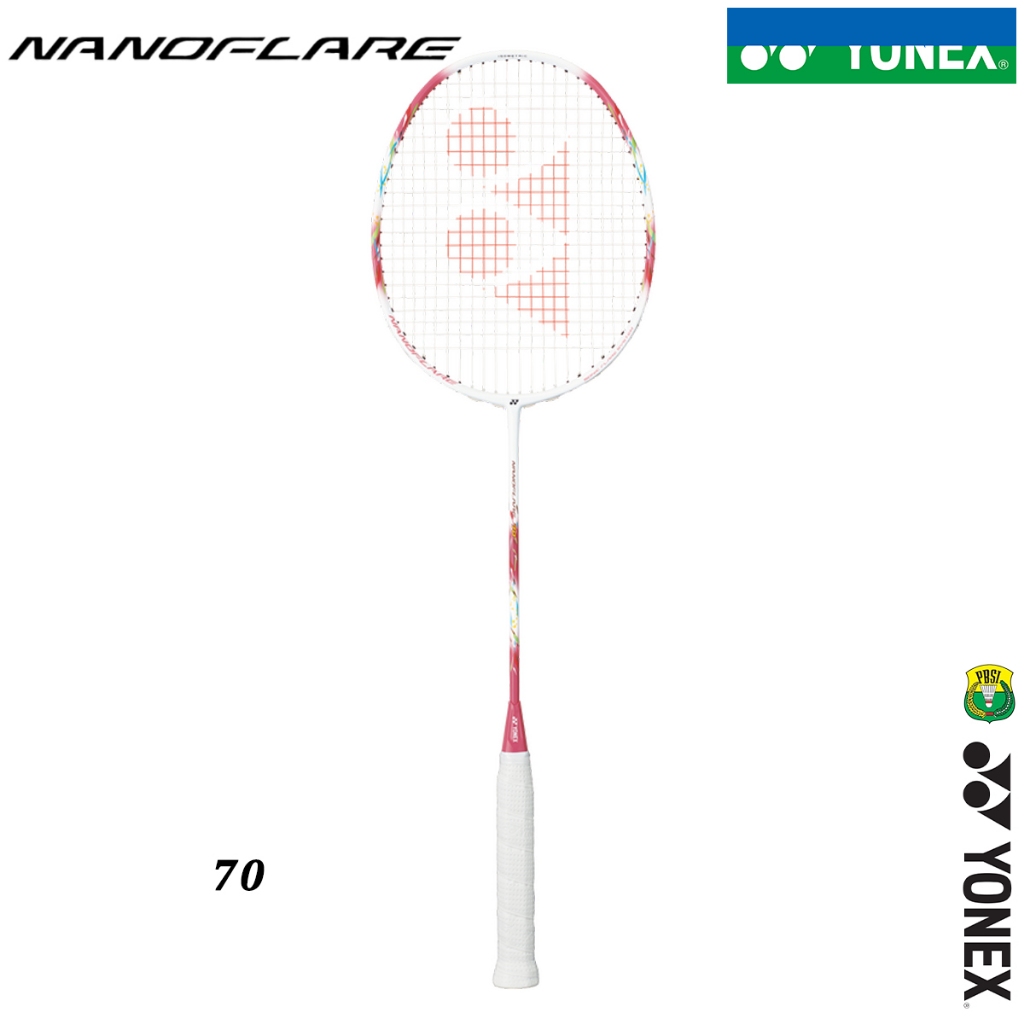 YONEX NANOFLARE 70/1000ZZ/1000 Red/800 PRO/700/ ไม้แบดมินตันสําหรับผู้เริ่มต้น