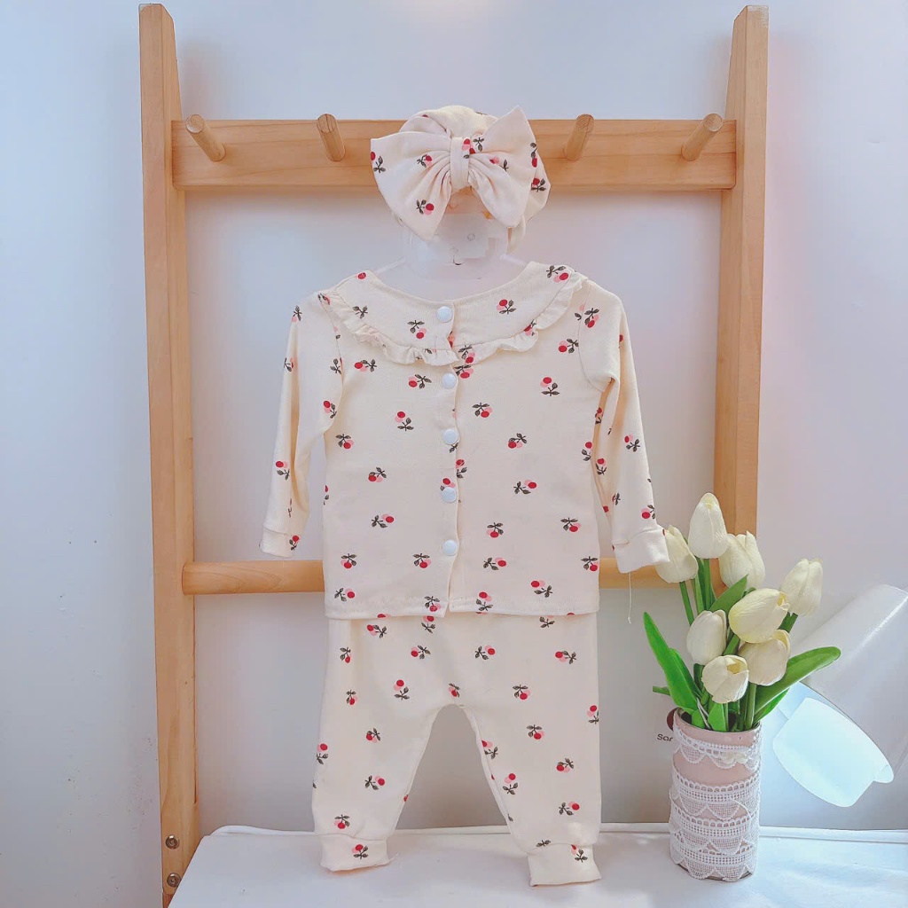 T29 Chery เสื้อผ้าฤดูใบไม้ร่วงและฤดูหนาวสําหรับเด็กผู้หญิงตั้งแต่ 3-11 กก. Love.baby