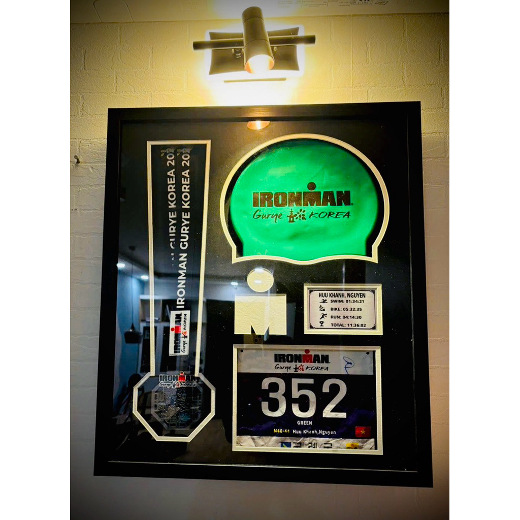 กรอบเหรียญ IRONMAN**