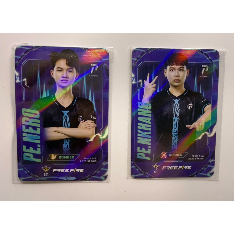 การ์ดมุม PE ทีม P Esports Garena Free Fire