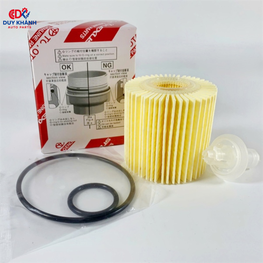 กรองน้ํามันเครื่องสําหรับ Toyota Camry 2.4, 3.5, Venza 2009-2016 _ รหัส: 04152-31090