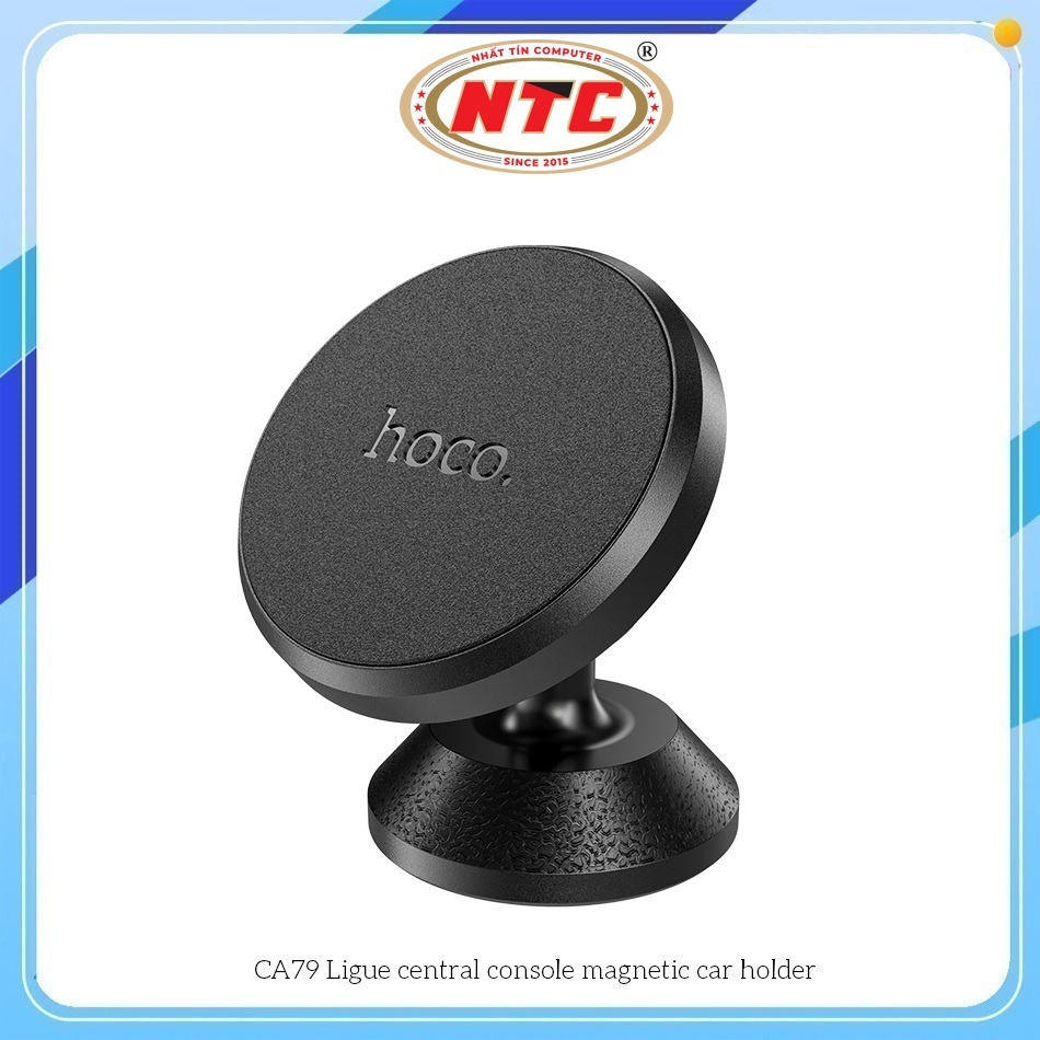 Hoco CA79 ที่วางโทรศัพท์ในรถยนต์ สติ๊กเกอร์บนแดชบอร์ด กระจก (สีดํา) - Nhat Tin Computer