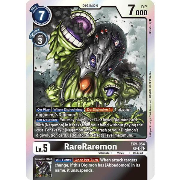 Digimon Card Code EX9-054 - RareRaremon - Digimon - Rare