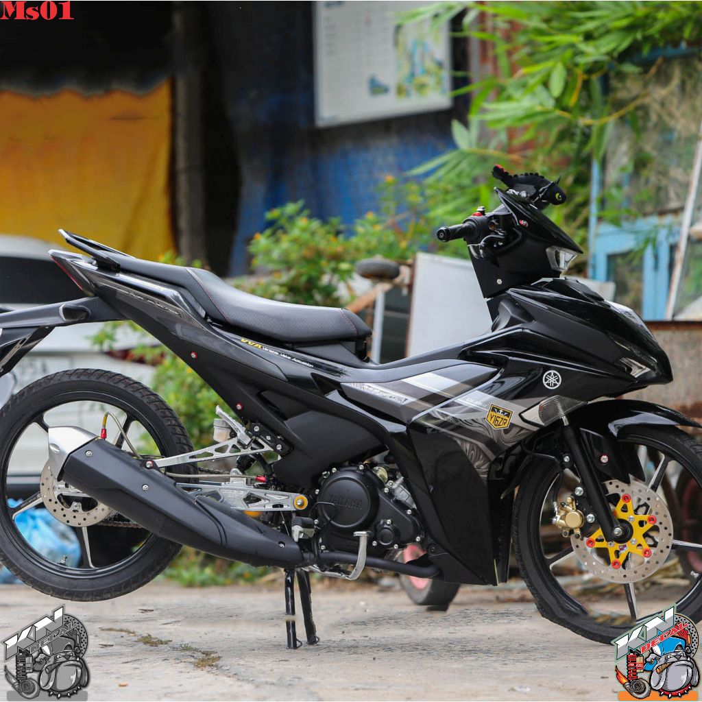 EXCITER 155 สติ๊กเกอร์ REMOVABLE - รุ่น Y16ZR BLACK GREY - MS01
