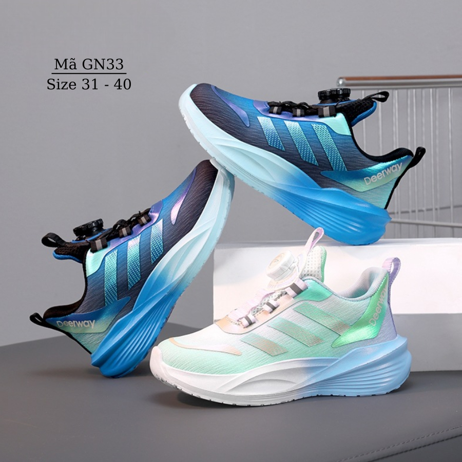 รองเท้าผ้าใบน้ําหนักเบาเป็นพิเศษสําหรับเด็กชายและเด็กหญิง HURKEY SHOP GN33 หัวเข็มขัดอัจฉริยะ swirl 