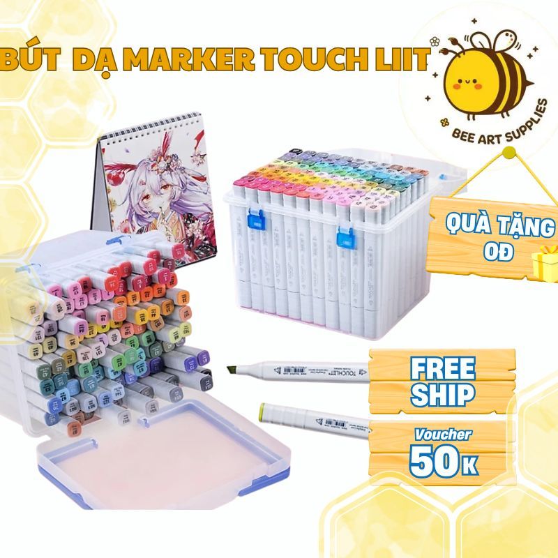 ปากกาสี Marker Touch Liit สําหรับการวาดภาพอะนิเมะมังงะ (Page6) - Beeart