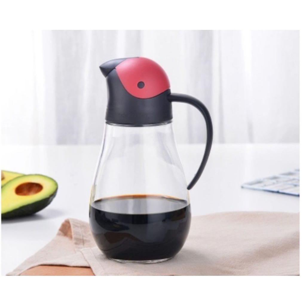 LocknLock CKO201 ที่รินน้ํามันแก้วฝาแดง