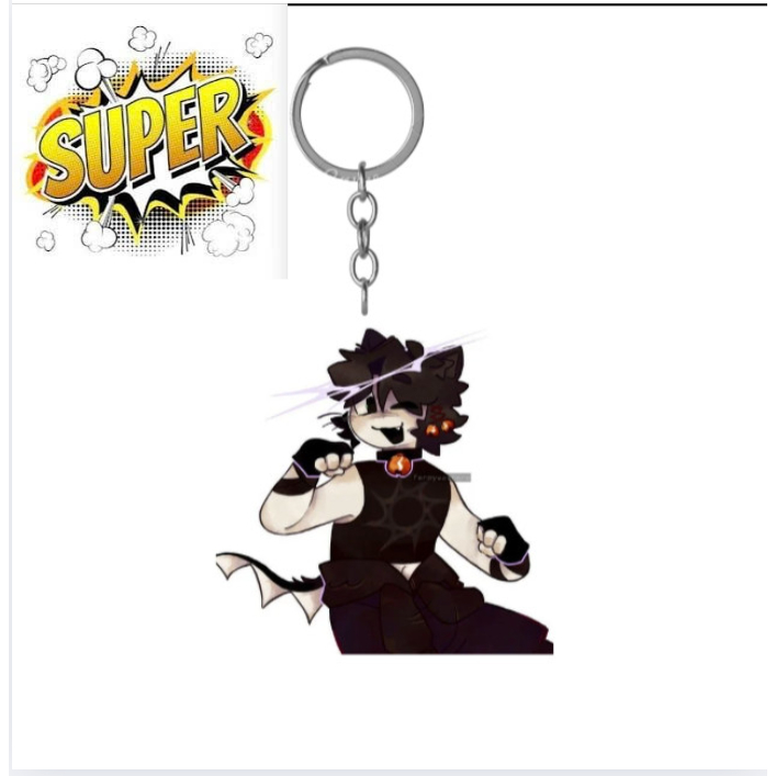 พวงกุญแจ Catboy two time forsaken