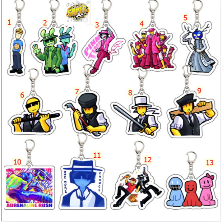 พวงกุญแจเกม Forsaken-Guest 1337 พวงกุญแจ | โซ่พวงกุญแจชาร์ม | เครื่องประดับกระเป๋า | แฟน ๆ เพื่อนของ