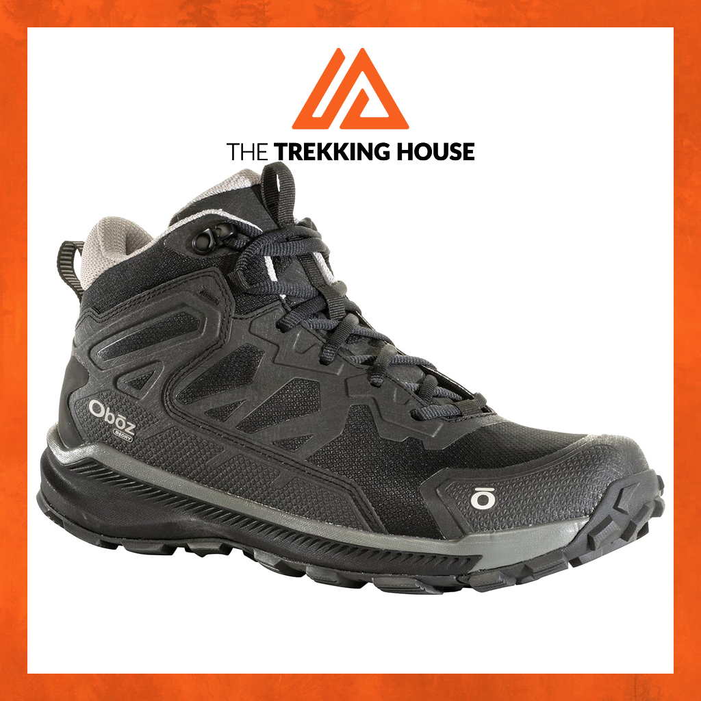 Oboz Katabatic Mid B-DRY M รองเท้าเดินป่ากันน้ํา – รองเท้าผ้าใบกลางแจ้ง