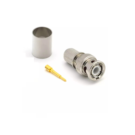 สายบัดกรีตัวผู้ BNC RG8, RG213, LMR400 BNC-J-7