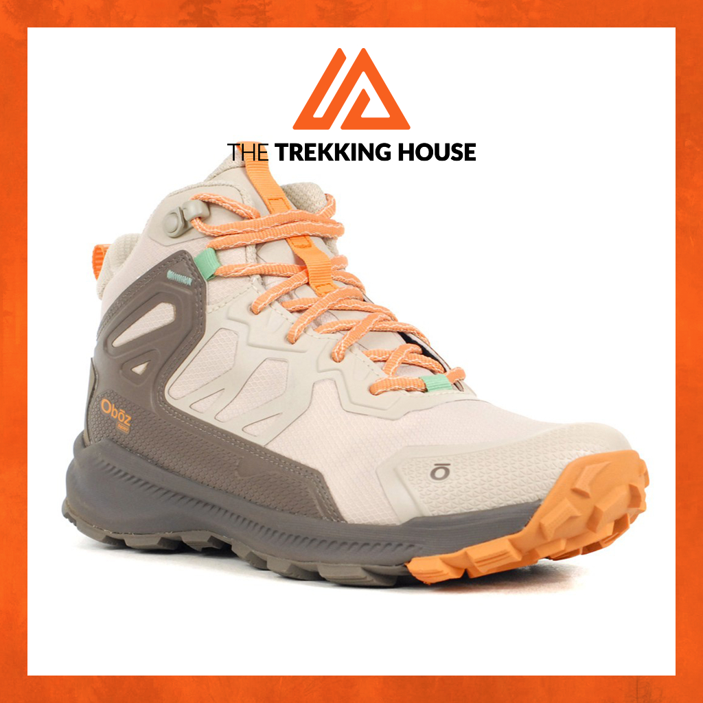 Oboz Katabatic Mid B-DRY W รองเท้าเดินป่ากันน้ํา – รองเท้าผ้าใบกลางแจ้ง