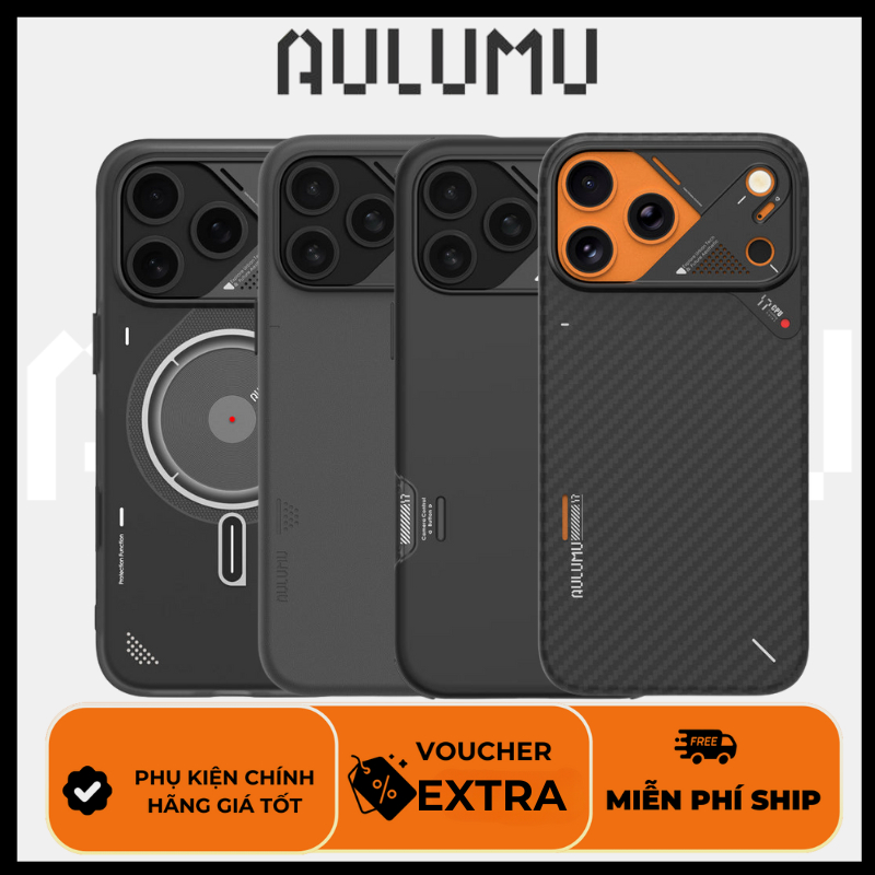 [ กันกระแทก ] เคส AULUMU Aramid| กันกระแทก| หนังหนังหนังหนัง| มีน้ําค้างแข็ง พร้อมปุ่มควบคุมการชาร์จ