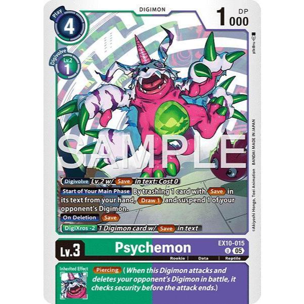 Digimon Card Code EX10-015 - Psychemon - Digimon - Uncommon