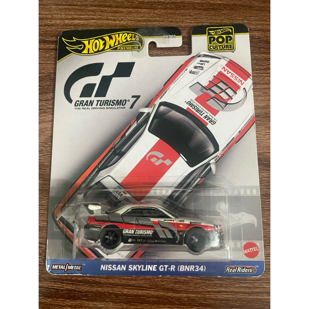 Hot Wheels Premium Nissan Skyline GT-R34 รถโมเดล
