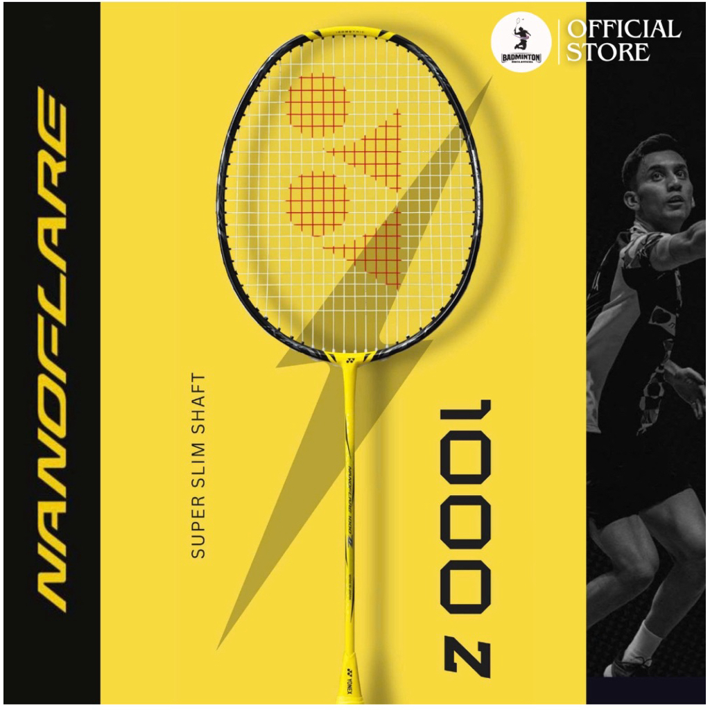 Nanoflare 1000zz (ms2) ไม้แบดมินตันมาตรฐานการแข่งขันราคาถูก 10 กก. ไม้แบดมินตันปรับระดับล่วงหน้าคาร์
