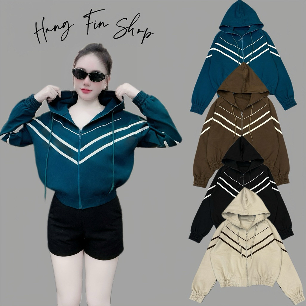 PC GEN CROPTOP Premium Chest Trim Jacket by Hang Fin Shop (รหัส N2)