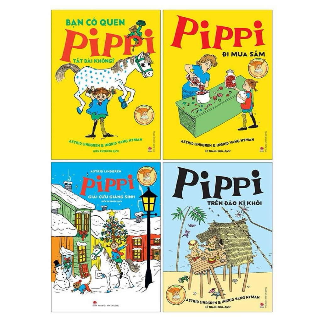 หนังสือ- (Odd) PIPPI Longstocking - นวนิยายเด็กคลาสสิก (สร้างอีมิล, ทุ่งหญ้าภาคใต้) (คิมดง)