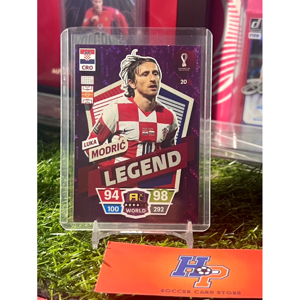 การ์ดฟุตบอล Luka Modric Legend Panini Andrenalyn XL FFA WC 2022