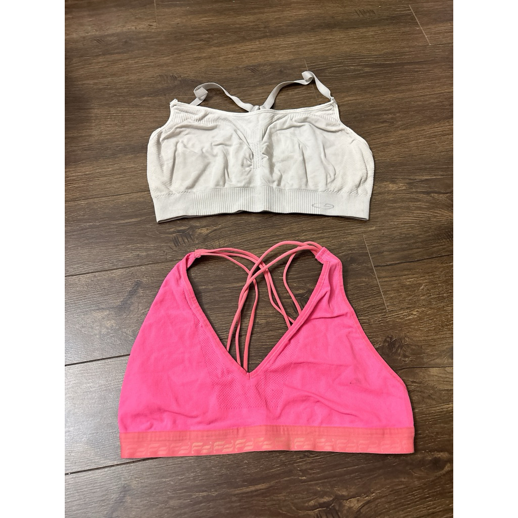 2มือ. คอมโบเสื้อชั้นในไม่มีเบาะ 2 ตัว L. vd5b