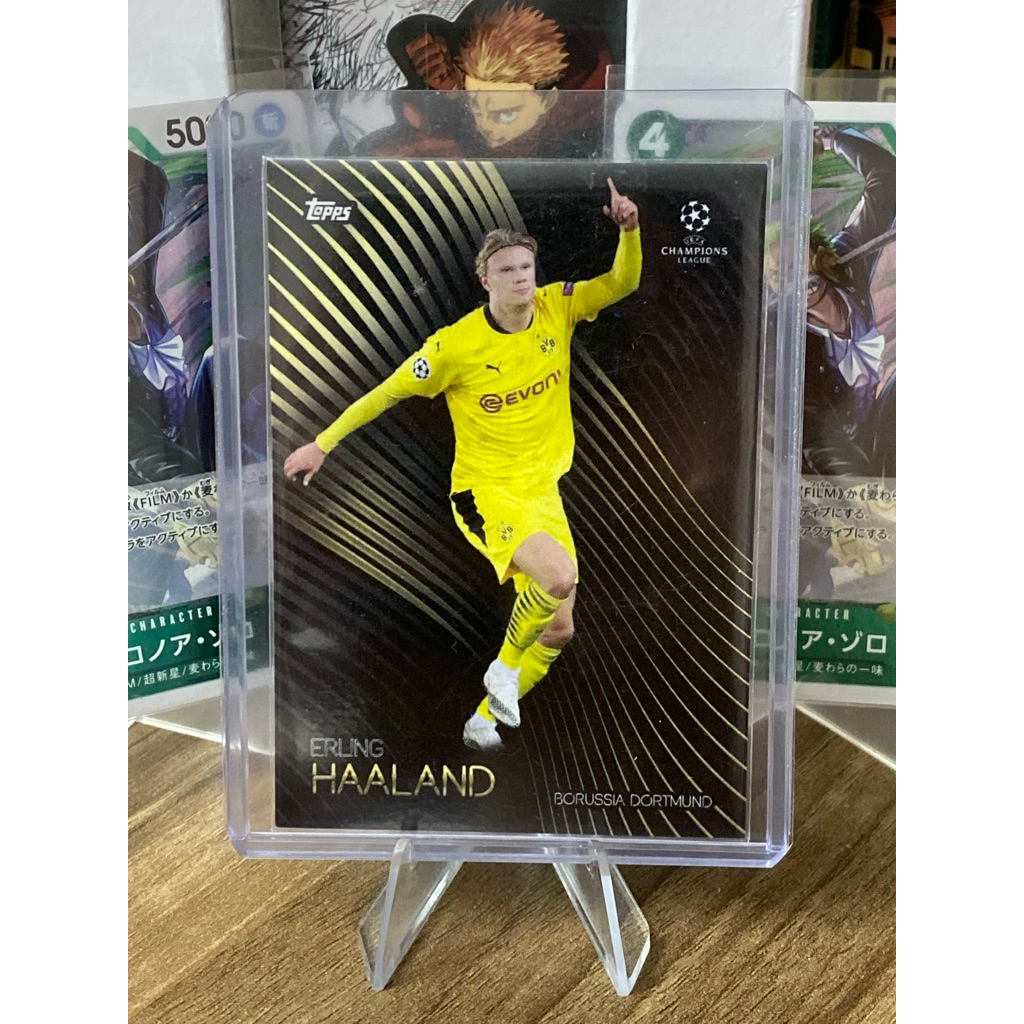 [หายาก] Erling Haaland Topps UCL Knock Out 2020-21 Borussia Dortmund Player Card