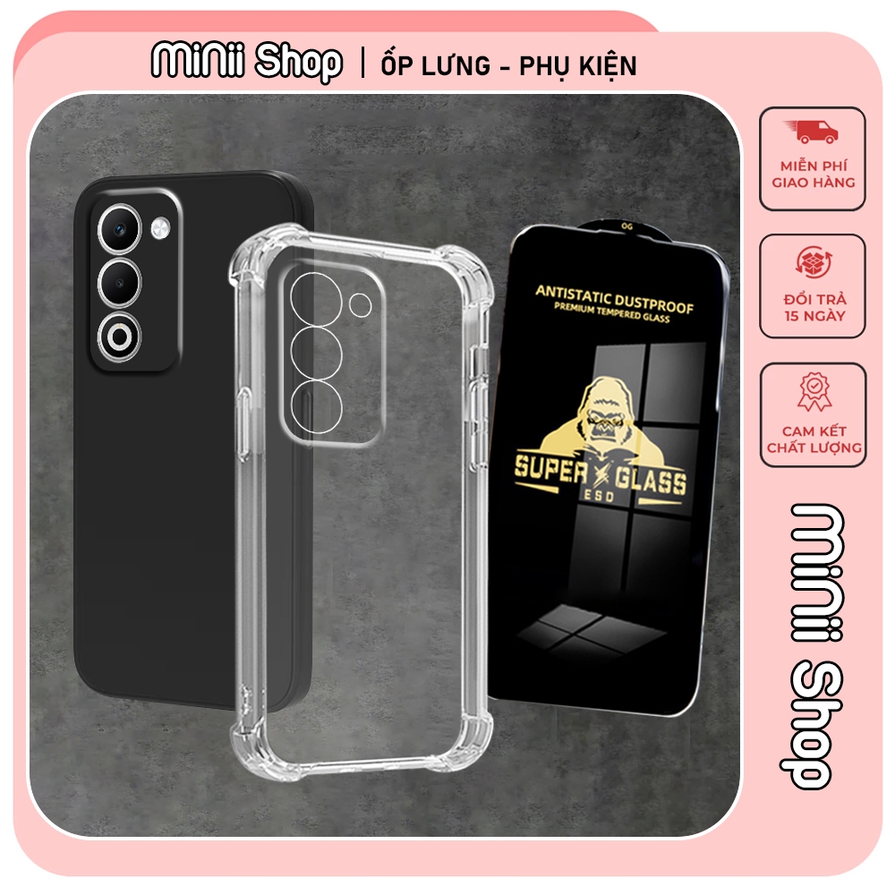เคส Oppo A5 2025 / A5i / A5i Pro กันกระแทก โปร่งใส กันกล้อง