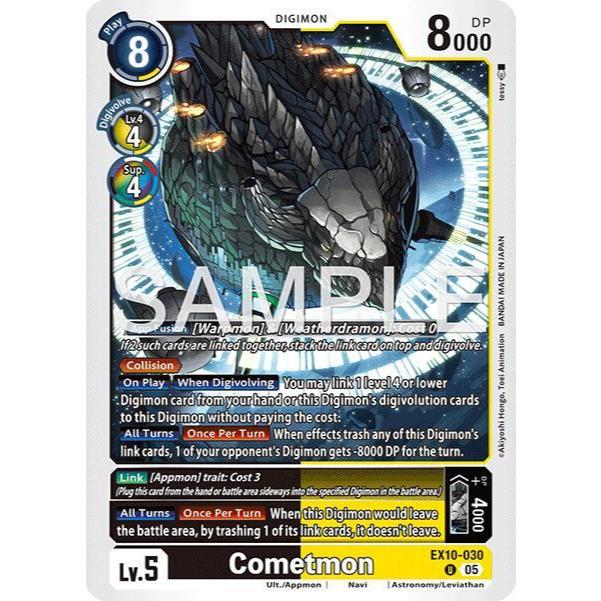 Digimon Card Code EX10-030 - Cometmon - Digimon - Uncommon