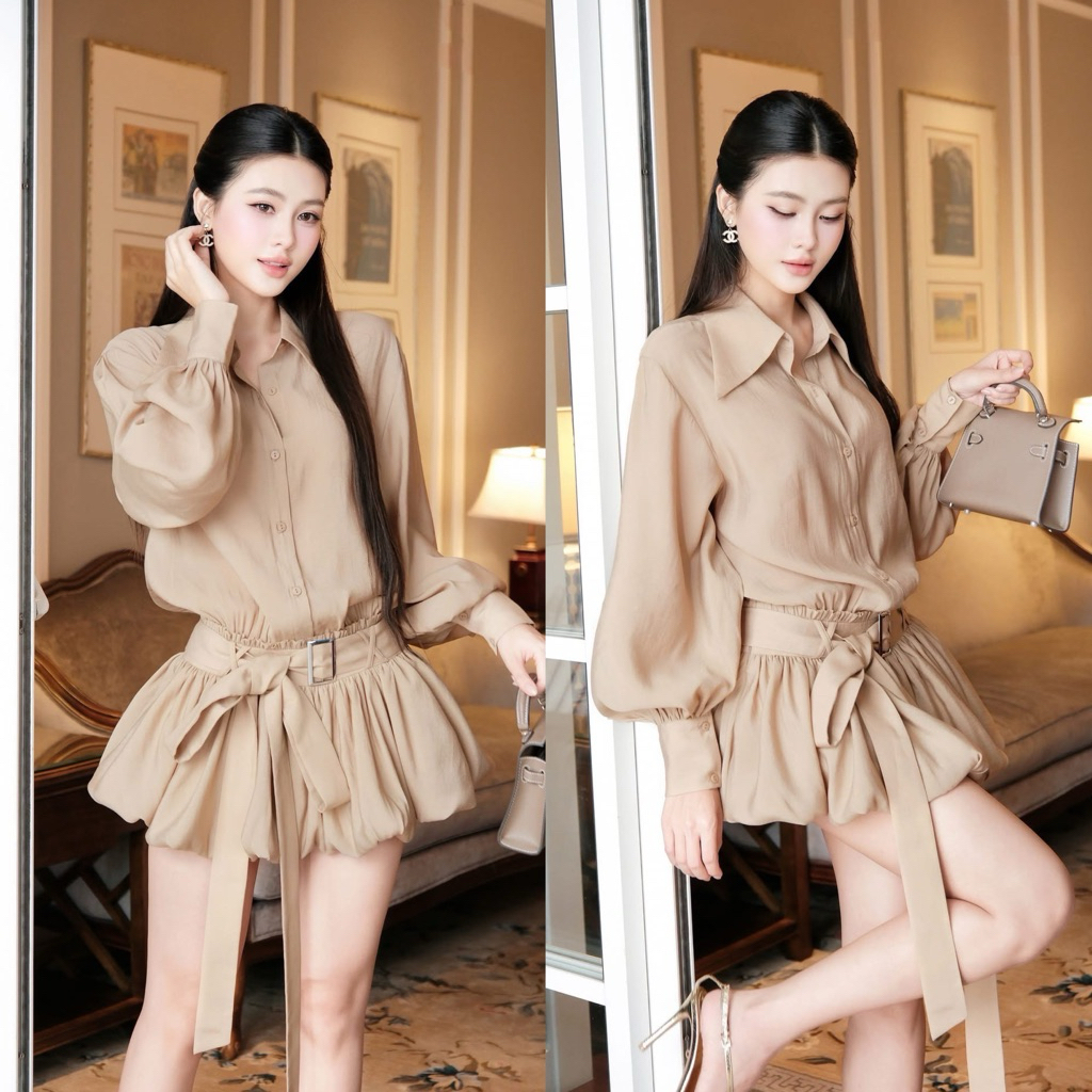 PUMPKIN SHIRT < Freesz 84/67/90 & ภาพถ่ายจริง>