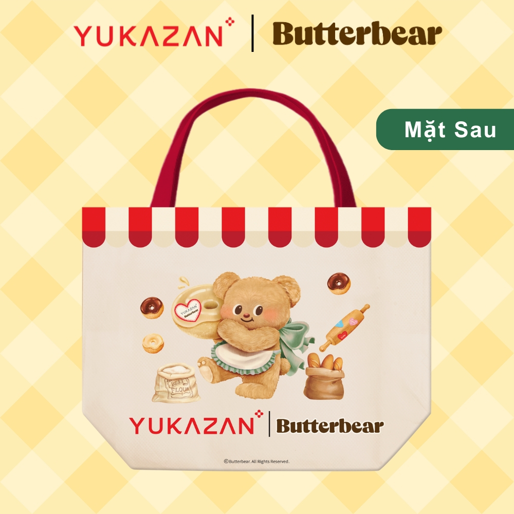 [GIFT] กระเป๋าโท้ต Yukazan Butter Bear